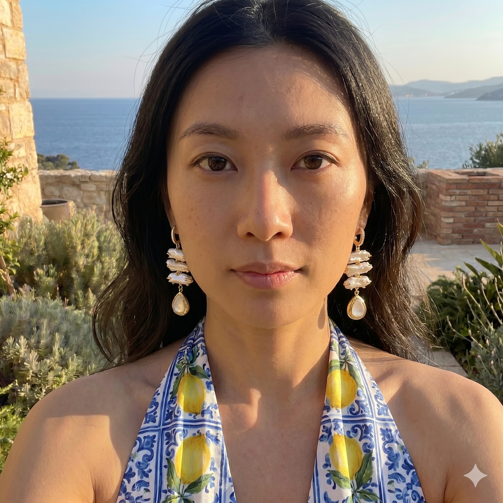 Grand Baroque Tiered Earrings