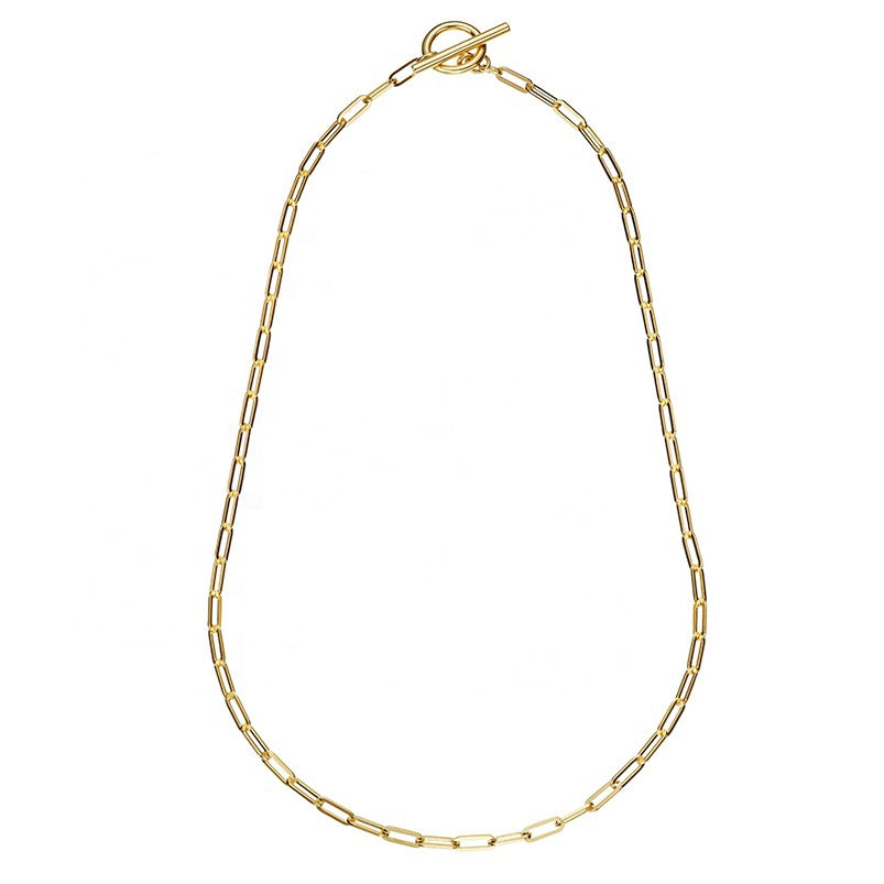The Meridian Voyager Chain with Front-Facing Toggle Clasp