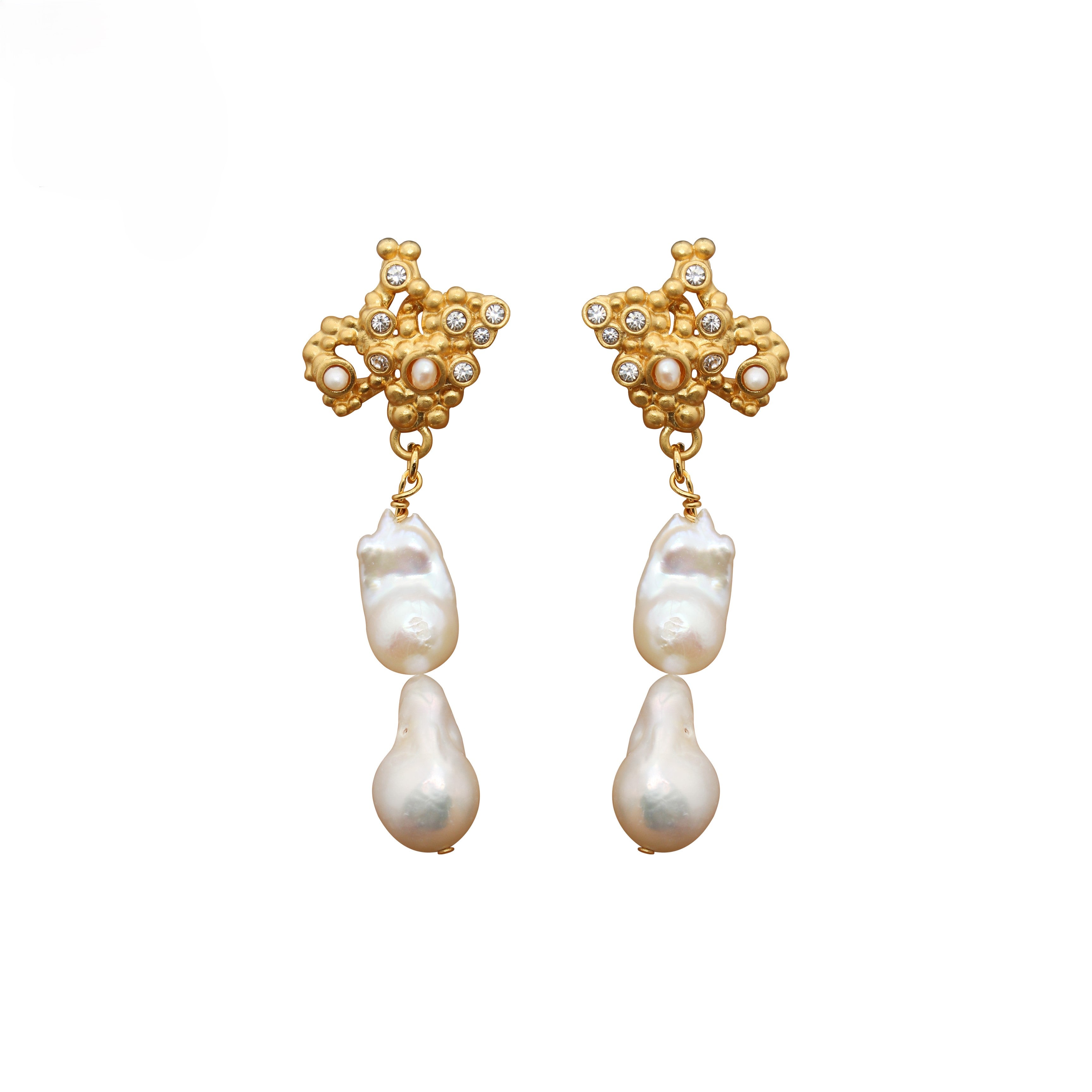 The Royal Reef Baroque Drop Earrings
