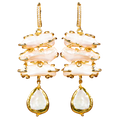 Grand Baroque Tiered Earrings