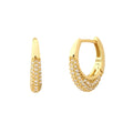 Lumina Huggies Loop Earrings